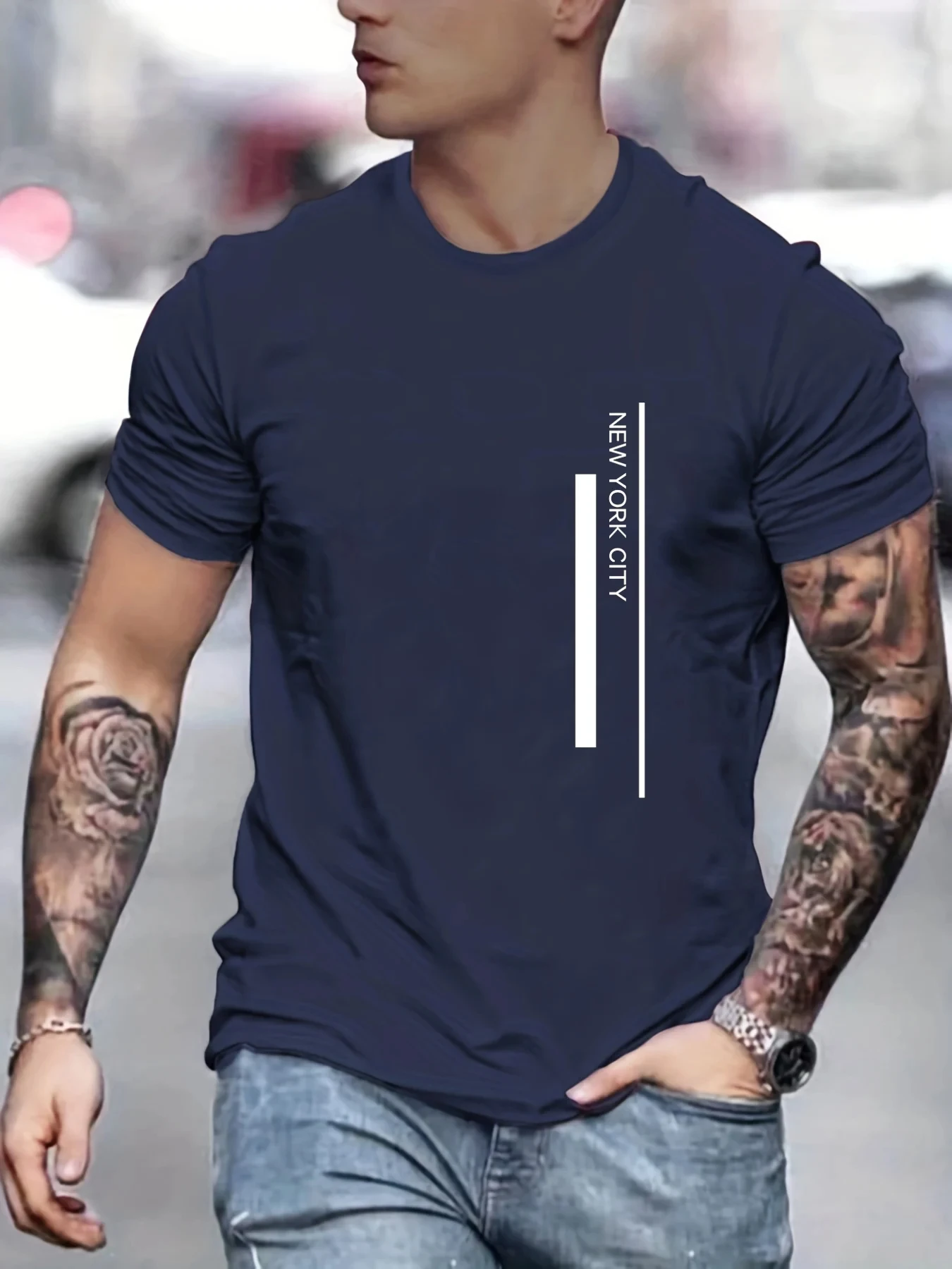 Men'S Fashion New York - Fashion NEW YORK CITY Letter Print