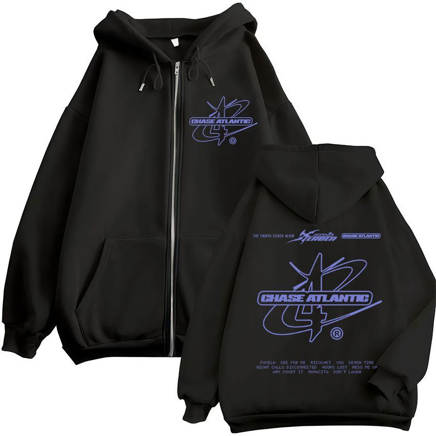 Rock Band Chase Atlantic Lost  - огляд і ціна Mens Fashion Zip Up Hoodies