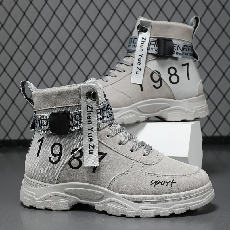 Men's Solid Color High-Top Fas - огляд і ціна Men'S Fashion News