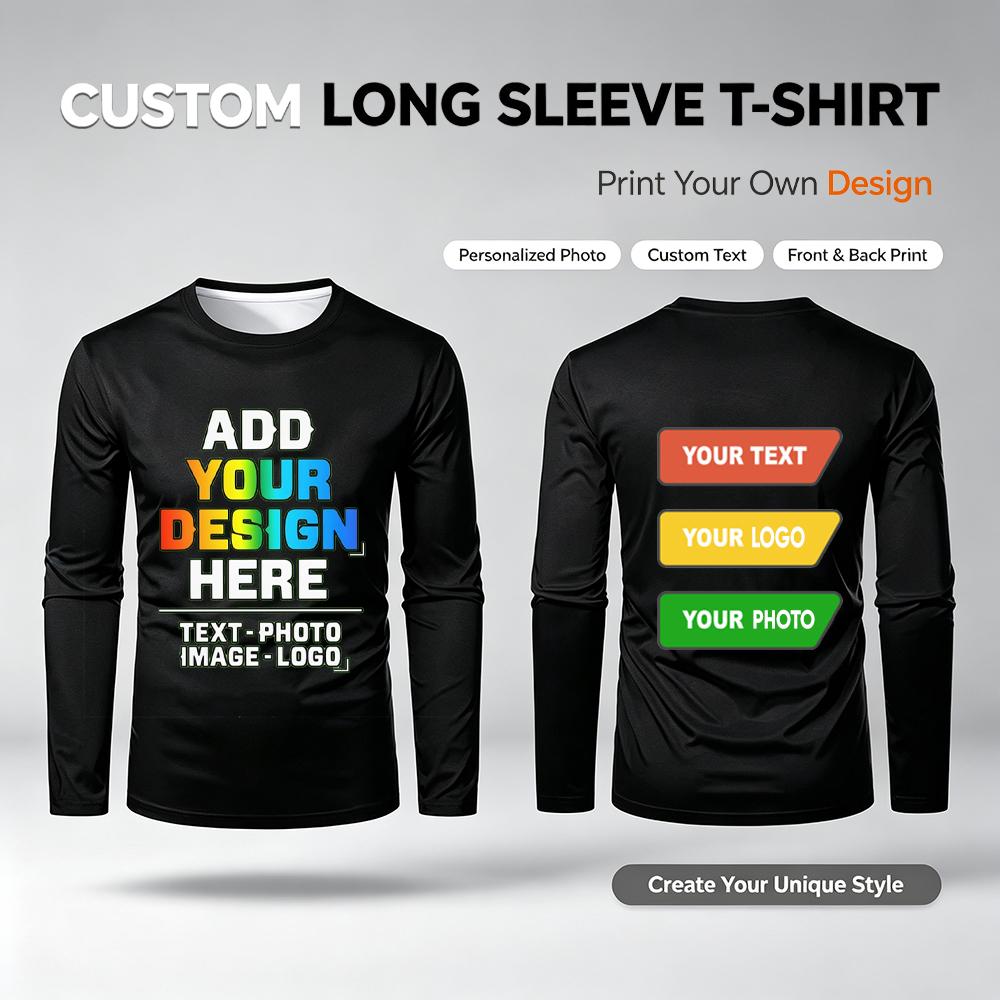 DIY Customized Logo Photo T-sh - огляд і ціна Men'S Fashion T Shirts