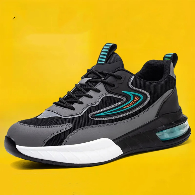 men fashion steel toe caps wor - огляд і ціна Mens Fashion Trainers
