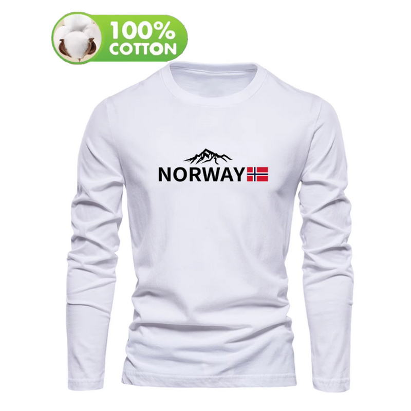 Autumn and winter 100 cotton m - огляд і ціна Men'S Fashion T Shirts