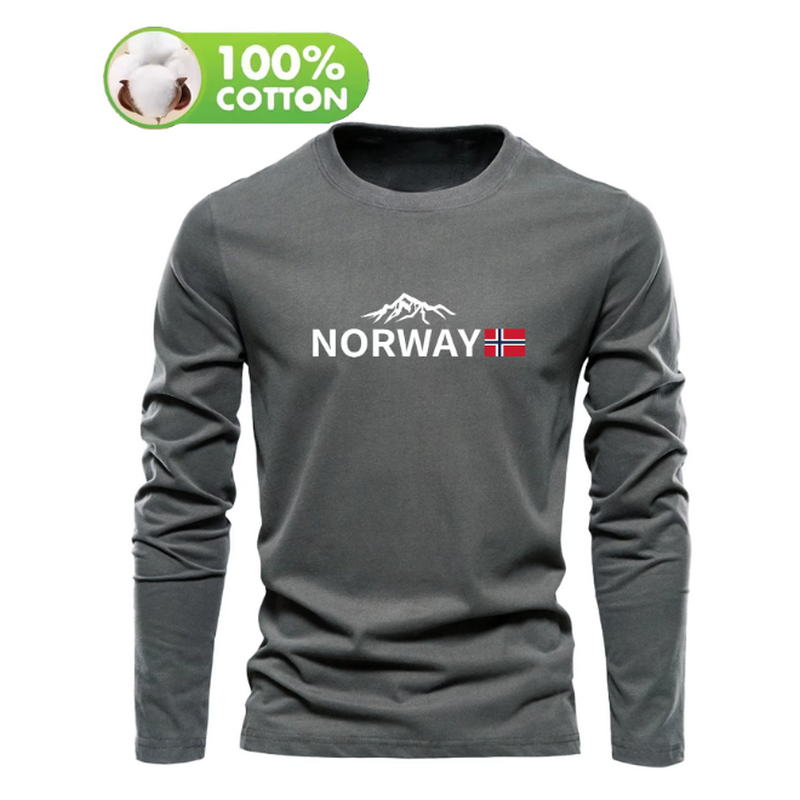 Autumn and winter 100 cotton m - огляд і ціна Men'S Fashion T Shirts
